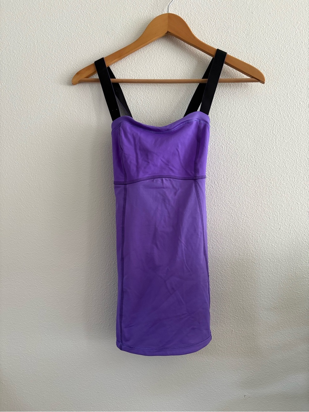 Lululemon athletica Purple Tank with Black Straps